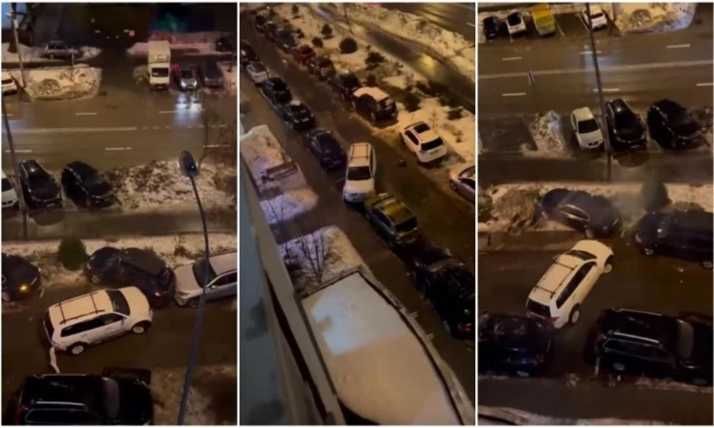 Ρωσία: Μεθυσμένος οδηγός σε ντελίριο καταστρέφει 12 αυτοκίνητα